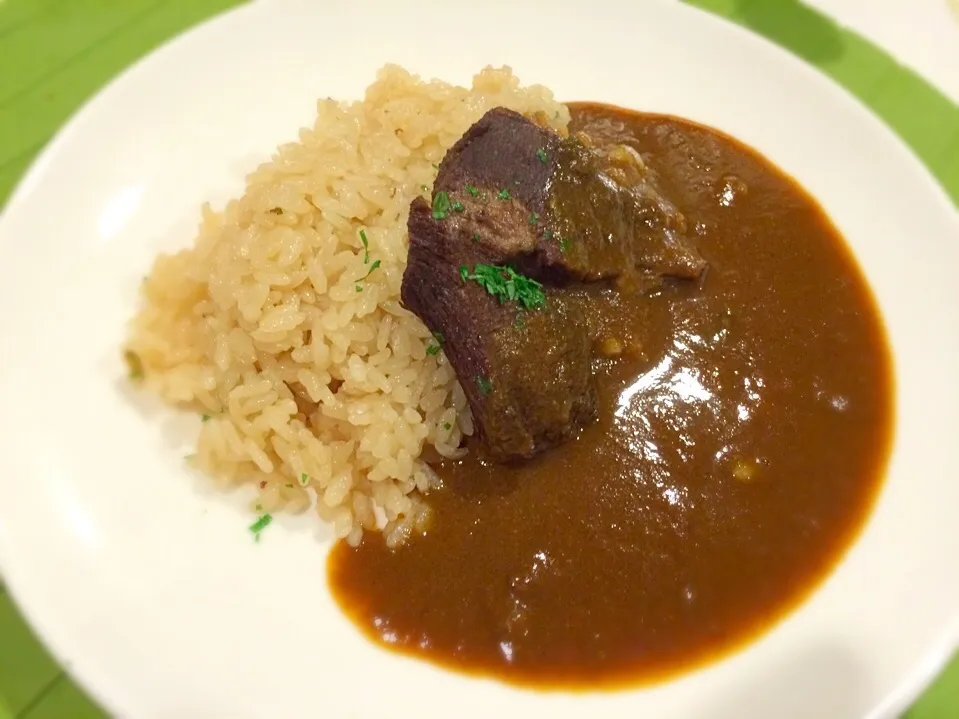 牛タンのココット炊き込みご飯カレー|榎木津 礼二郎さん