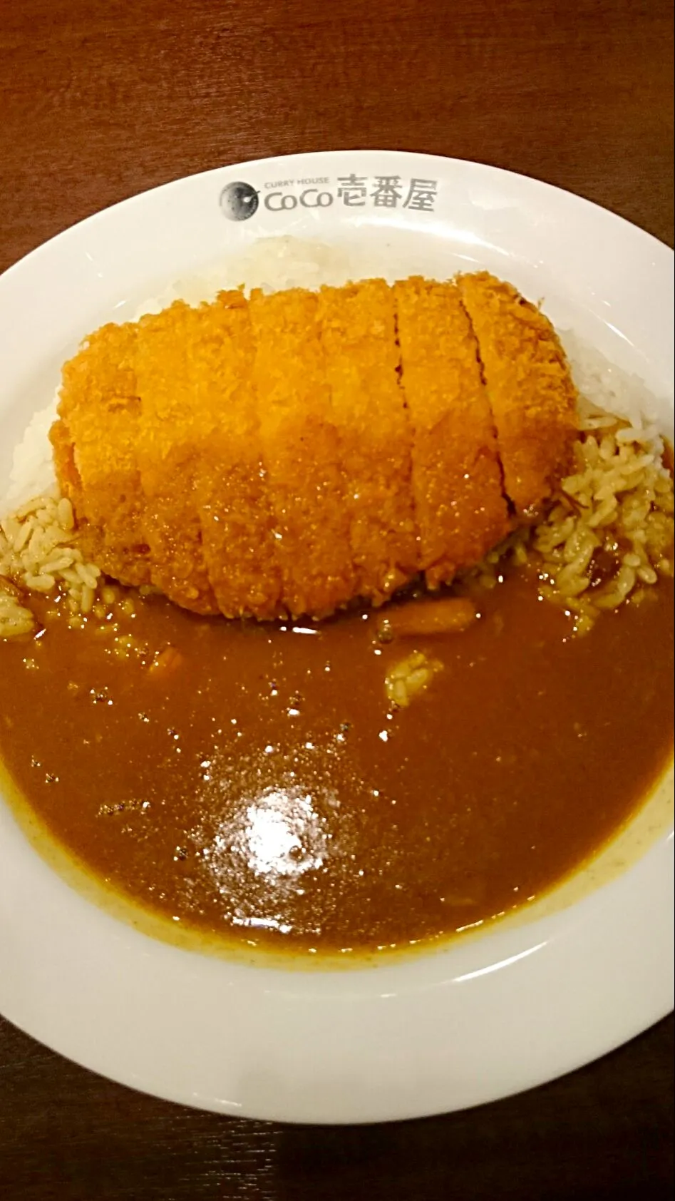 Snapdishの料理写真:ロースかつカレー|kudoさん