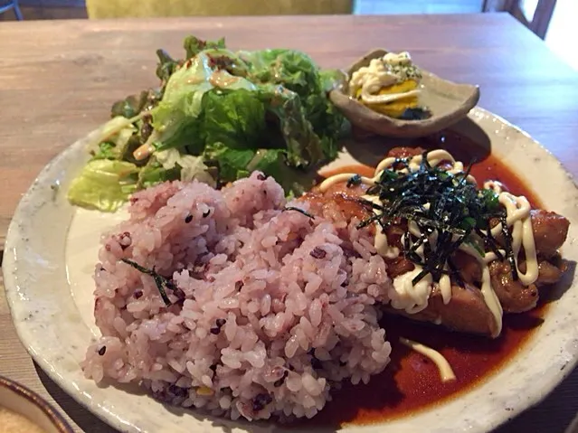 唐揚げ照り焼きソース@cafe tora(宇都宮)|大塚寛之さん