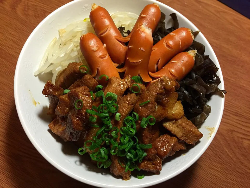 芥末风味酱汁烧囧囧香肠丼^_^|Cannie  Zhangさん