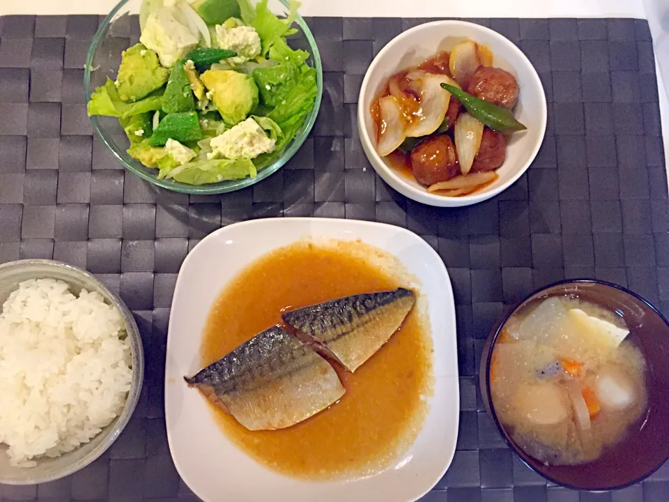 鯖のみぞれ煮定食|たんたんさん