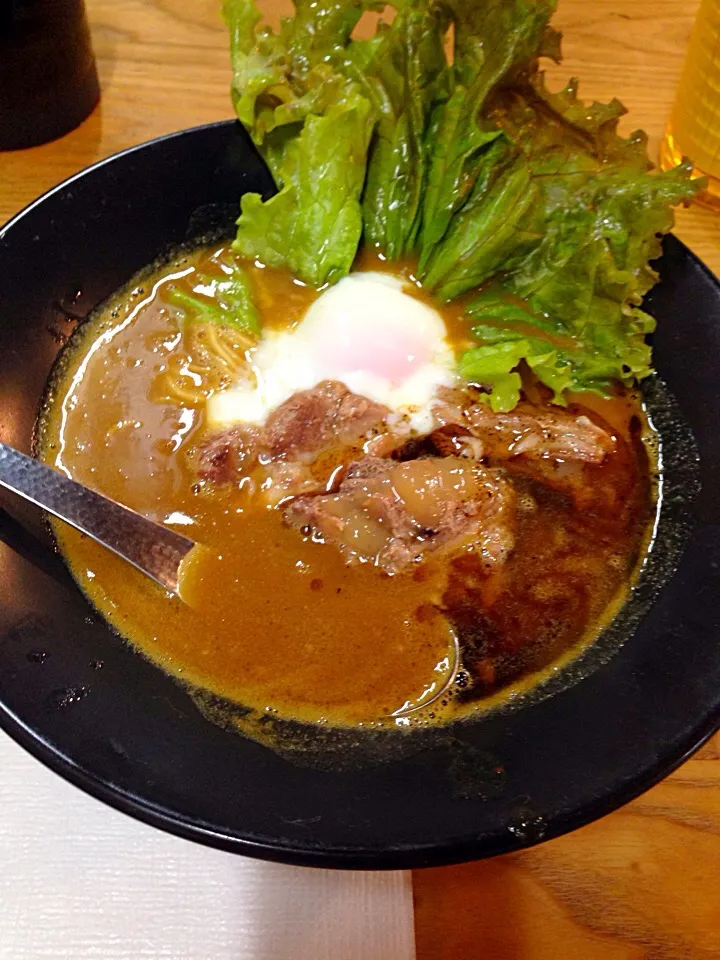 とろ肉カレーラーメン@まんねん梅田店|asakoさん