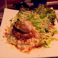 惣菜コーナーアレンジ。3種チーズの超簡単ロコモコ丼
