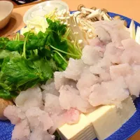 Snapdishの料理写真:瀬戸内海でハモのしゃぶしゃぶ♪|hisamaru🌷さん