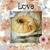 Earl Grey Chiffon Cake 🌸アールグレイシフォンケーキ|thepixiemixerさん