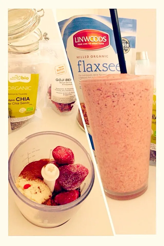 Snapdishの料理写真:Protein shake|Marilena Hadjipanayiさん