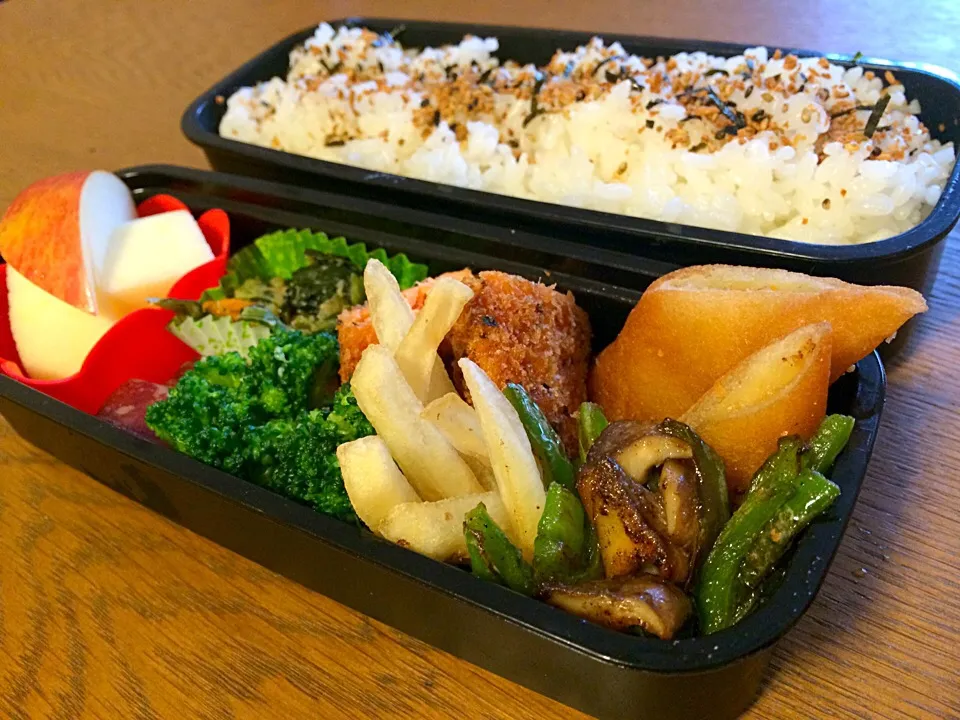 9/10今日の高1男子弁当^_^|chunさん