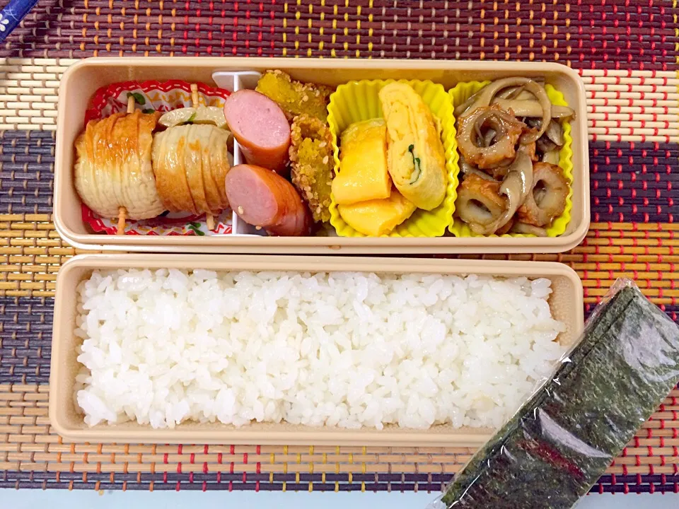 今日の旦那さんのお弁当(* ॑꒳ ॑*)|りかさん