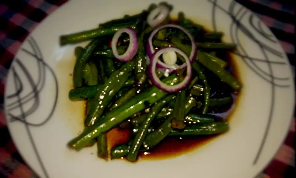 string beans adobo with clili oil...|Choi Eun Byulさん