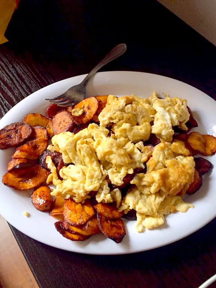 Plantain and fried egg#plantain#african|bukky danielsさん