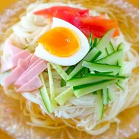 色とりどり冷やし素麺|ゆうさん