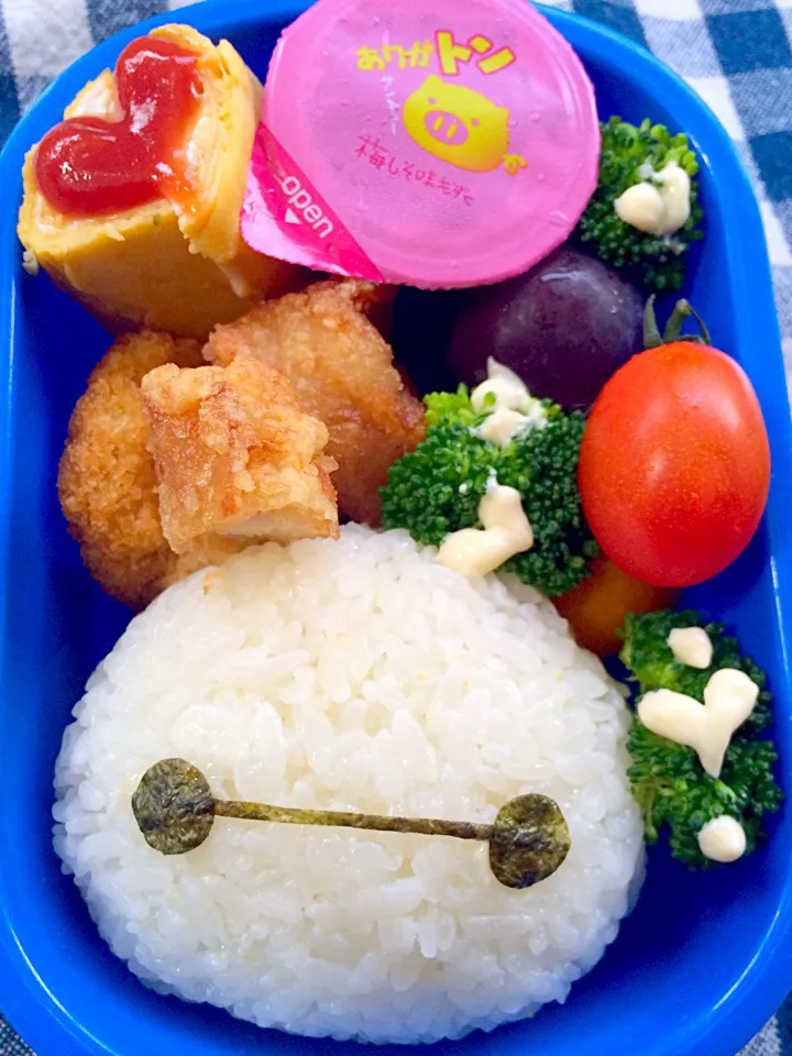 Snapdishの料理写真:Lunch box☆Baymax from Big Hero 6❤️ﾍﾞｲﾏｯｸｽ|🌈Ami🍻さん