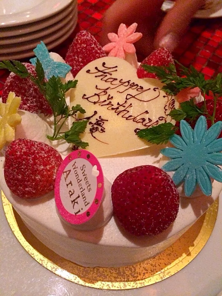 Snapdishの料理写真:My birthday cake.🎂|Kath Kanekoさん