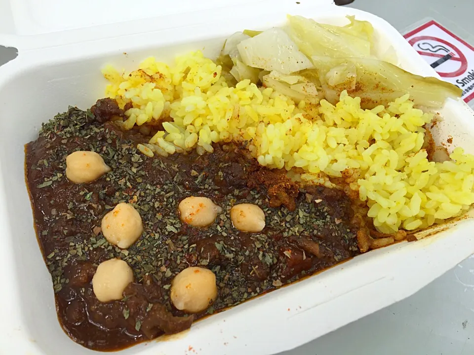 スパイスパイス エゾシカのキーマカレー@さっぽろオータムフェスト2015 札幌スープカレーvs道内ルウカレー|カウンター嬢さん