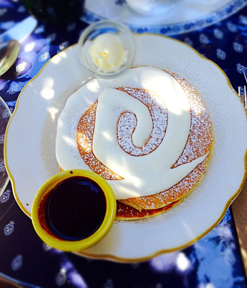 Creme Fraiche Pancakes @ La Note 
Berkeley, CA|Sarah Mahoneyさん