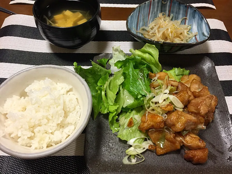 鶏の焦がし醤油炒め|愛ペガさん