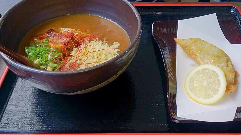 御在所岳の角煮カレーうどん&津ぎょうざ|ATSUMIさん