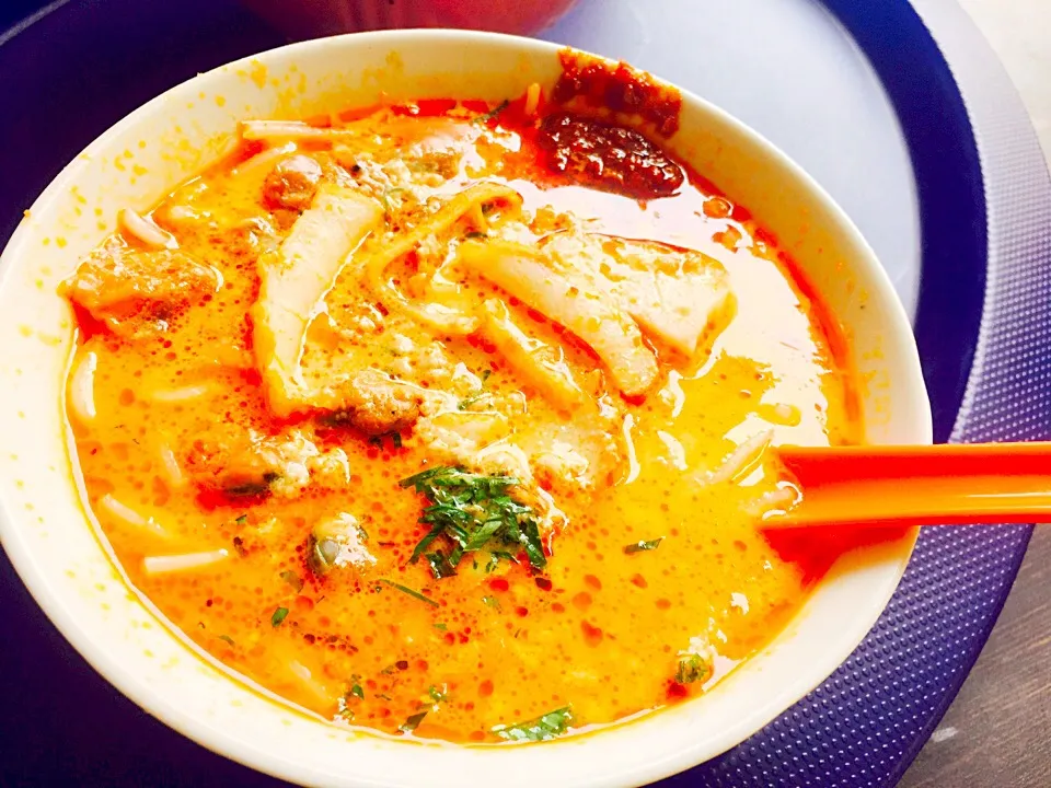 My favourite Sungei Road Laksa.|Agnes Chandraさん