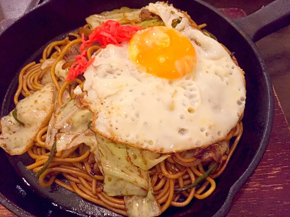 喫茶店の焼きそば定食|sono.kさん