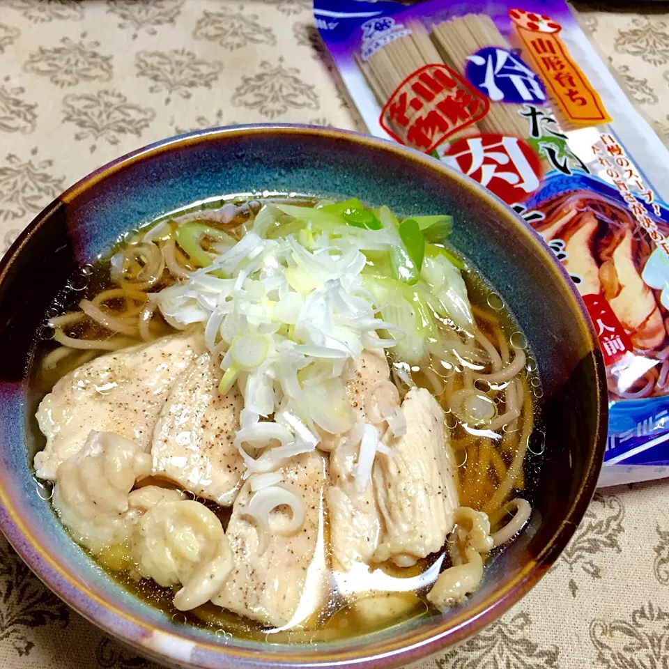 山形名物 冷たい肉そば|カウンター嬢さん