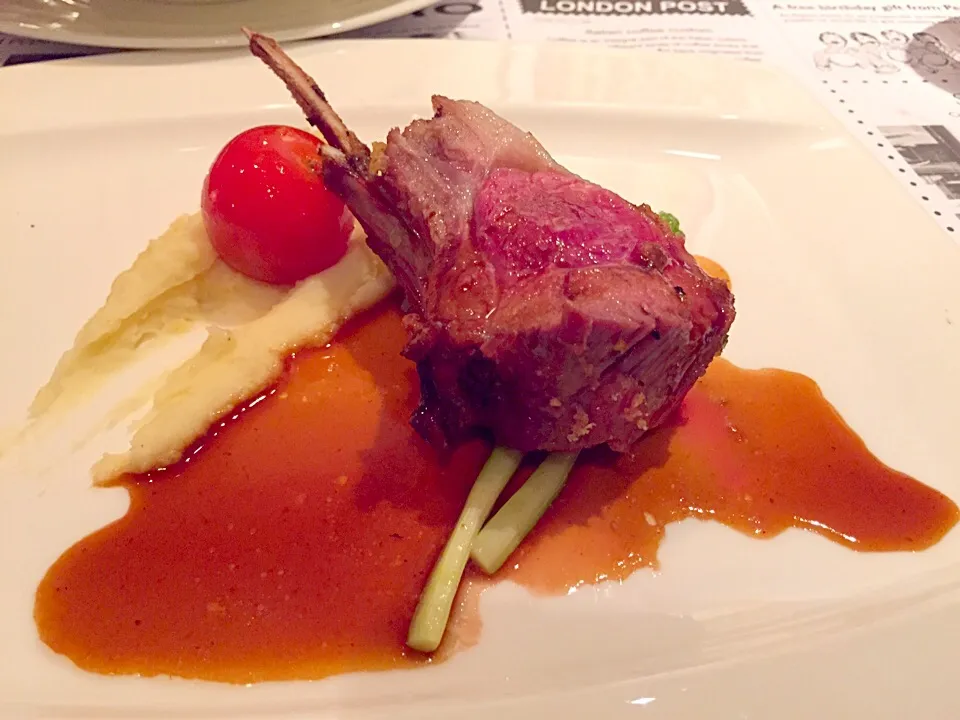 Roasted rack of lamb|Sky Blueさん