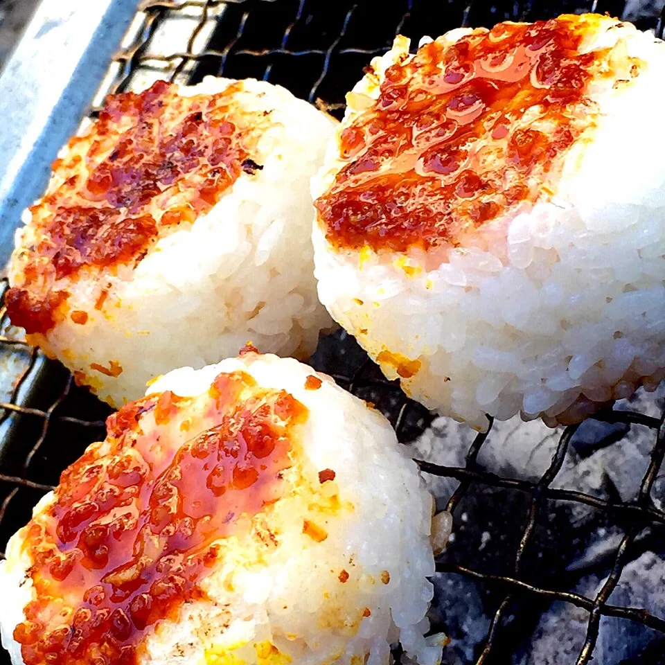 焼肉のタレで焼きおにぎり|Akiko Haruyamaさん