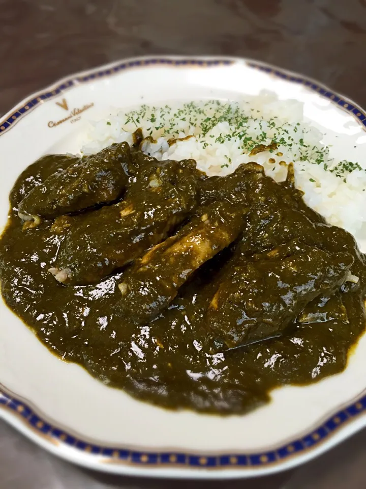 ほうれん草と柔らかチキンのカレー  これはヘルシーで旨い！|tachiさん