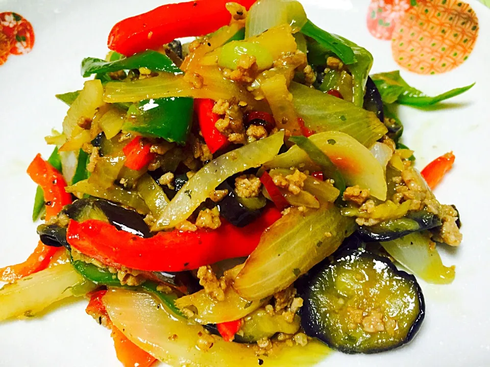 Pork and Vegies Sauté in Oyster Sauce|Jaimie Alvarezさん