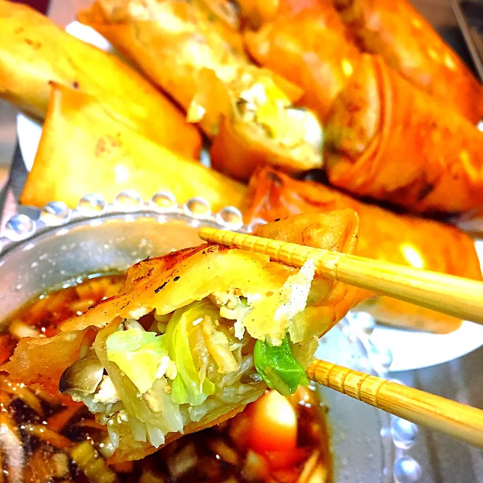 Deep Fried Vegetable Springrolls|Laarni Nabongさん