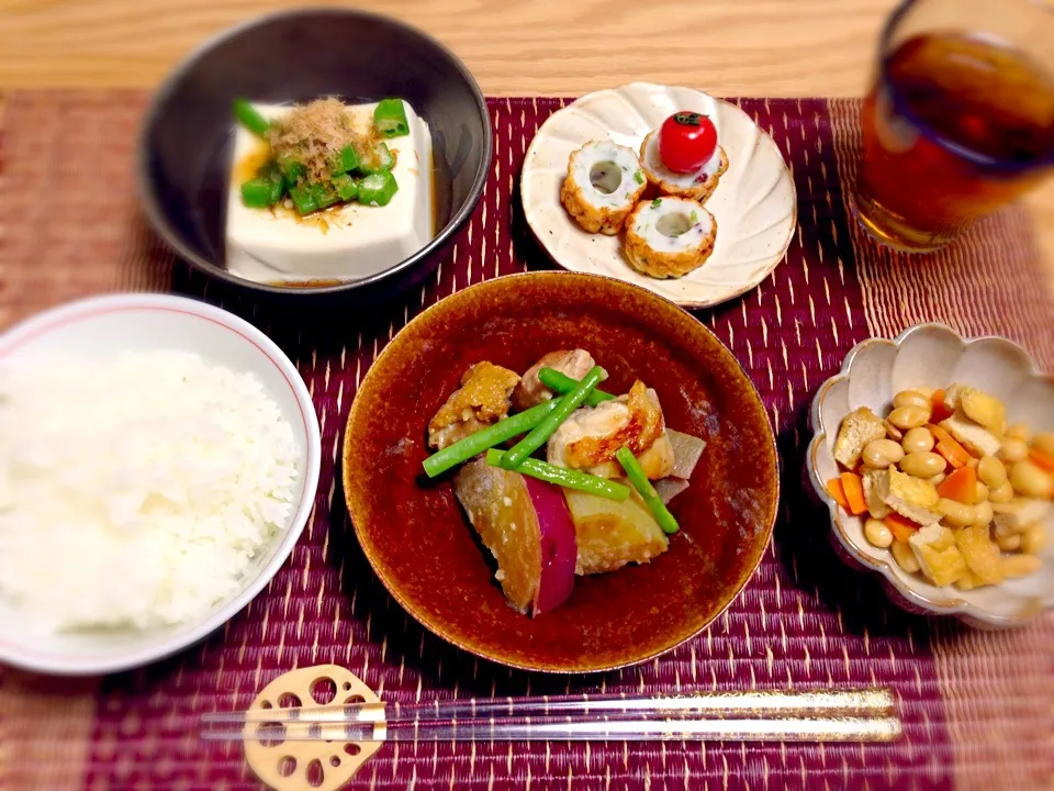 今日のお夕飯＊9/12|ゆきぼぅさん