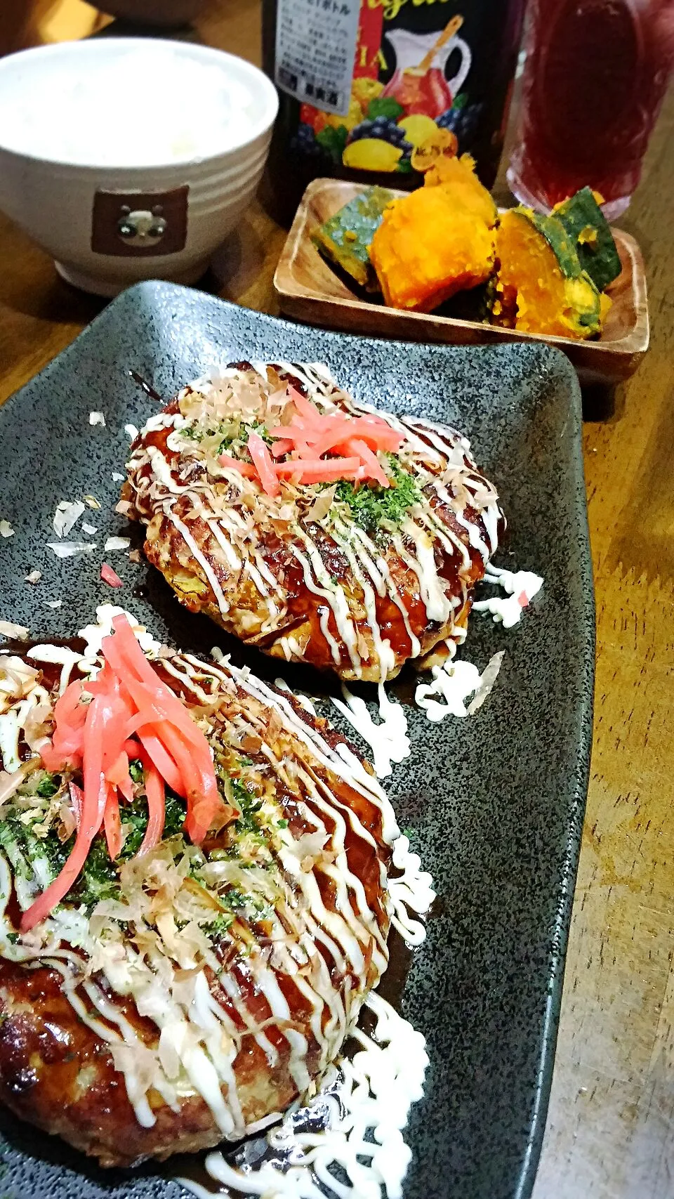 #料理サプリ
お好み焼きふぅ～ハンバーグ|いよこ🍻さん