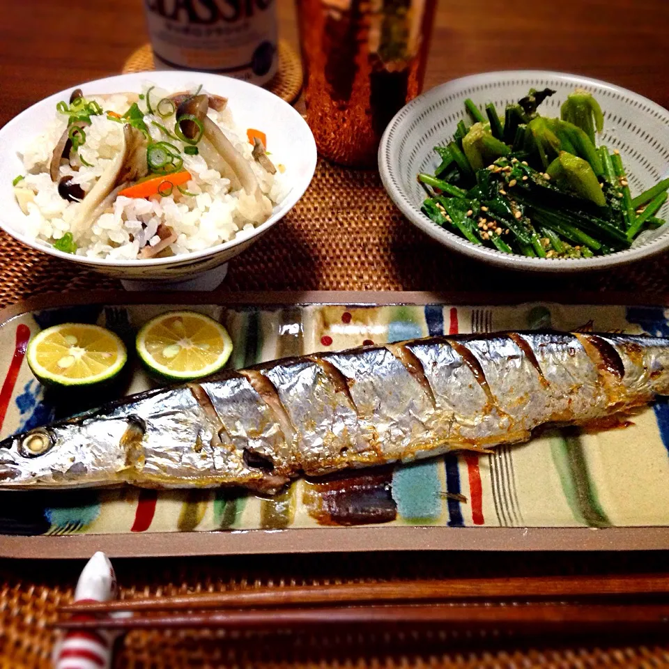 Snapdishの料理写真:晩ご飯( ´ ▽ ` )ﾉ🍺✨|nao子さん