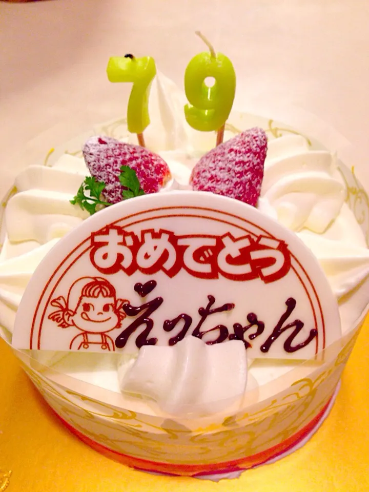 義母の誕生日ケーキ|あっこぷーさん