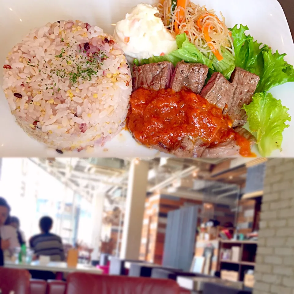 プレートランチ🍴💞|りょこさん