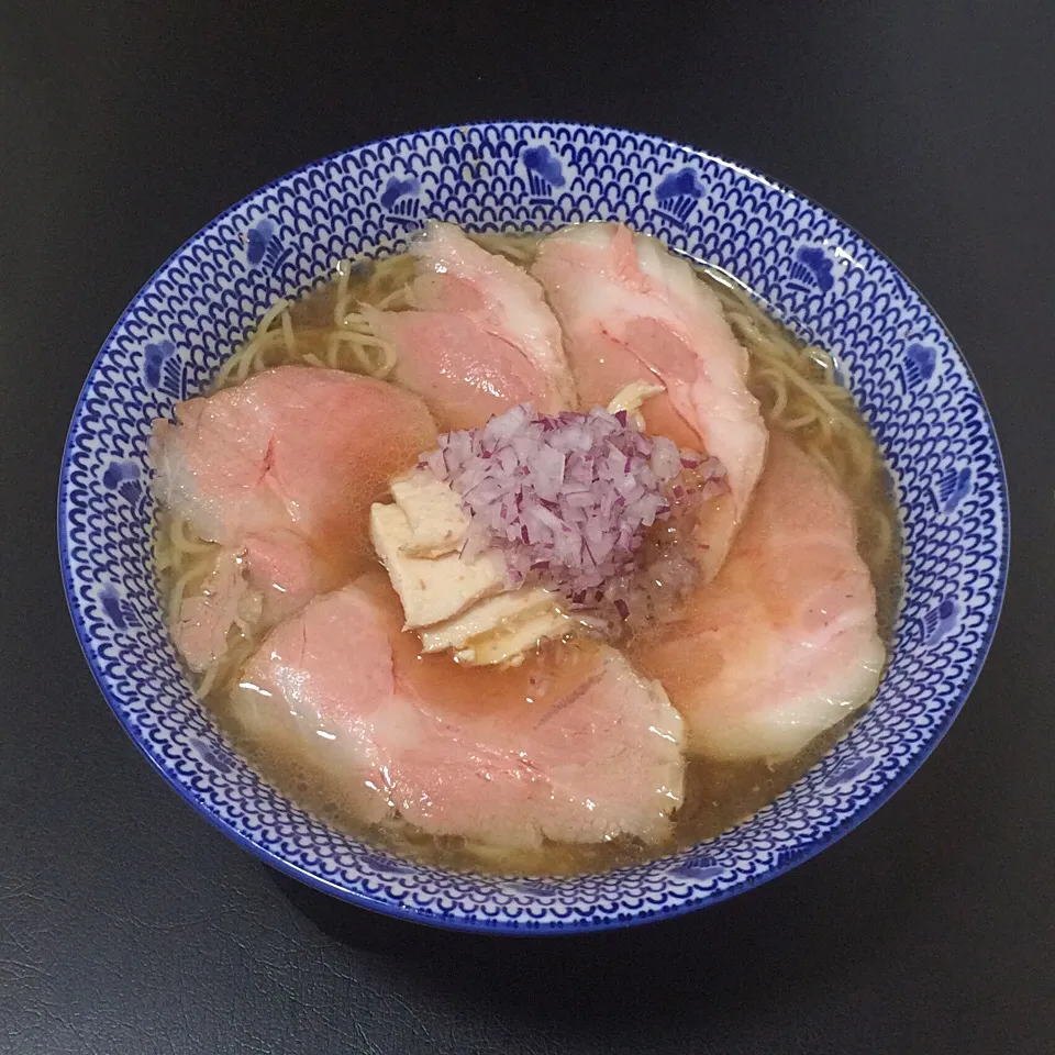 ピンクチャーシューメン（自家製細麺）|.さん