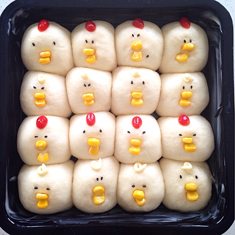 ピヨ コケッ 親子ちぎりパン おかちまい Snapdish スナップディッシュ Id 40kada