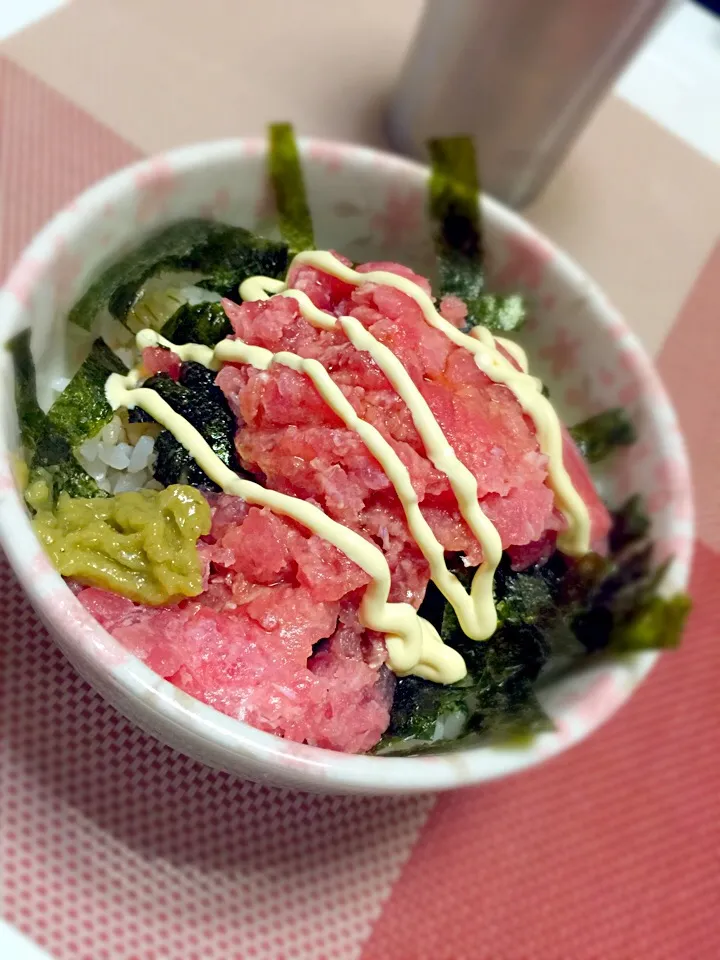 まぐろのたたき丼！♡|いず⋈ + ゜さん