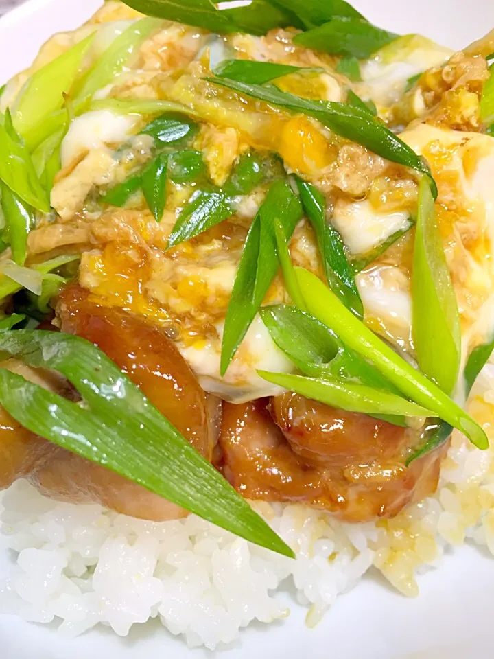 照り焼きチキン丼|ふくぷくさん