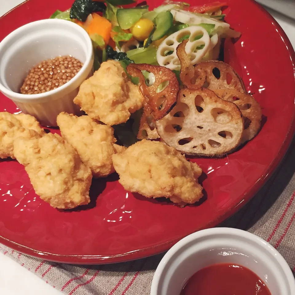 うずまきԅ( ˘ω˘ ԅ)さんの料理 お豆腐チキンナゲット|麻紀子さん