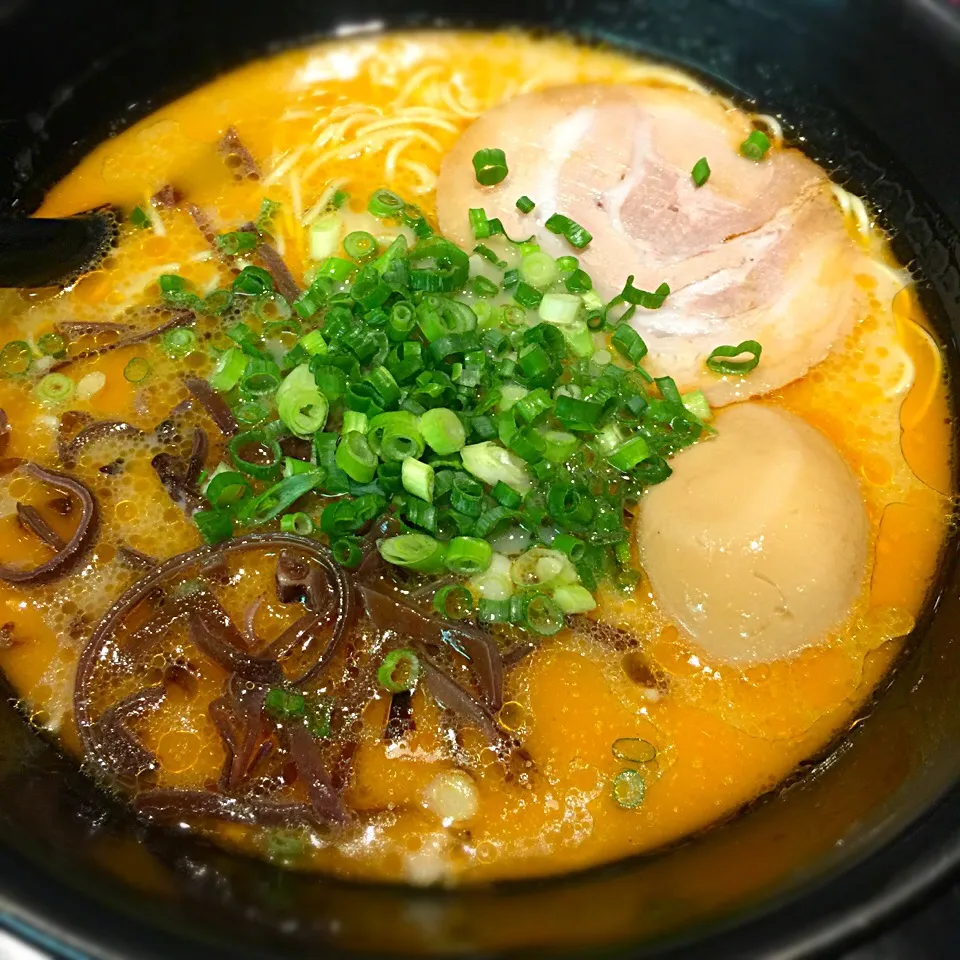 金沢旅行中。ここでもラーメン(笑) 白エビラーメンです♪|リュカさん