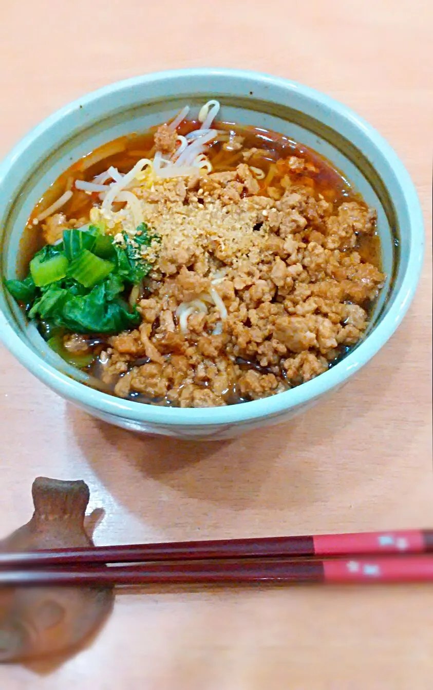 Snapdishの料理写真:ヌードルメーカー大活躍の『坦々麺』🍜|ノリティアさん