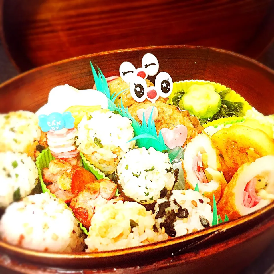 Snapdishの料理写真:旦那への、お弁当！|じゃすみんさん