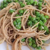 Pasta integrale e piselli|joleさん