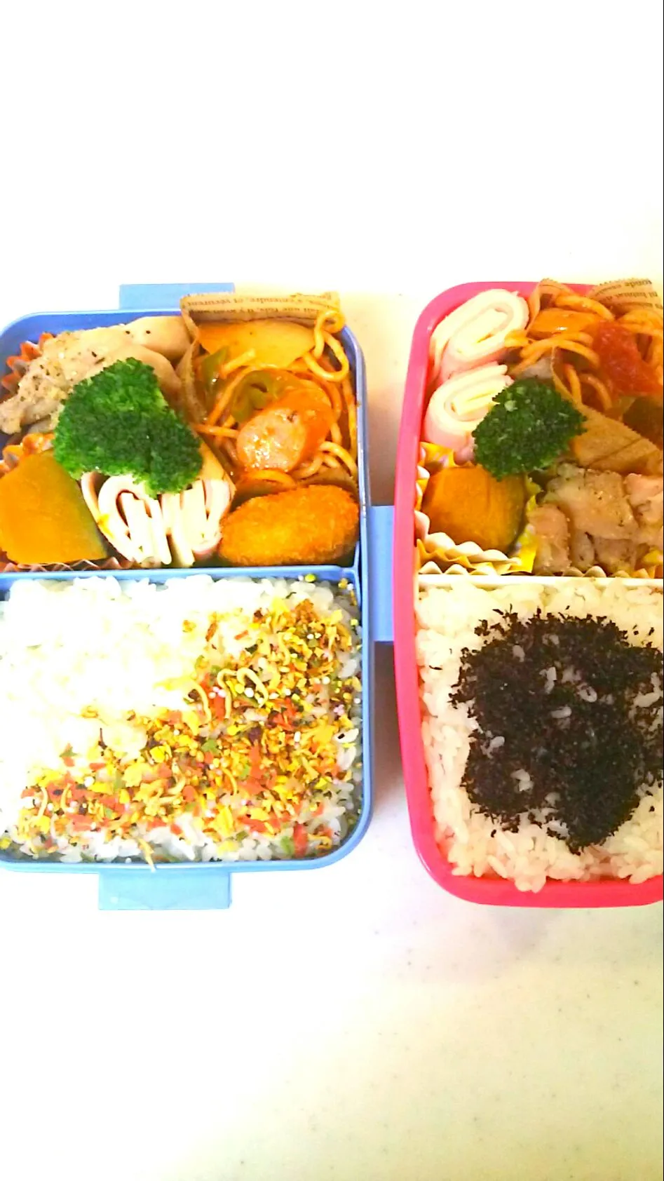 今日の長男弁当🍱と私弁当🍱❗|Sayakaさん