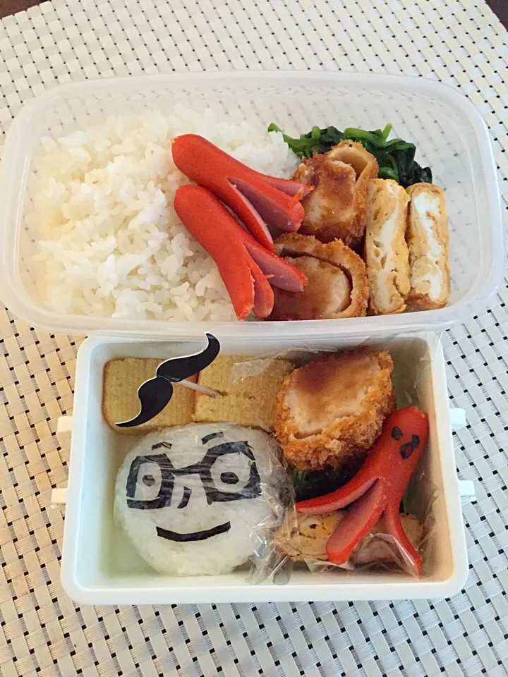 パパ息子弁当♡|ちかさん