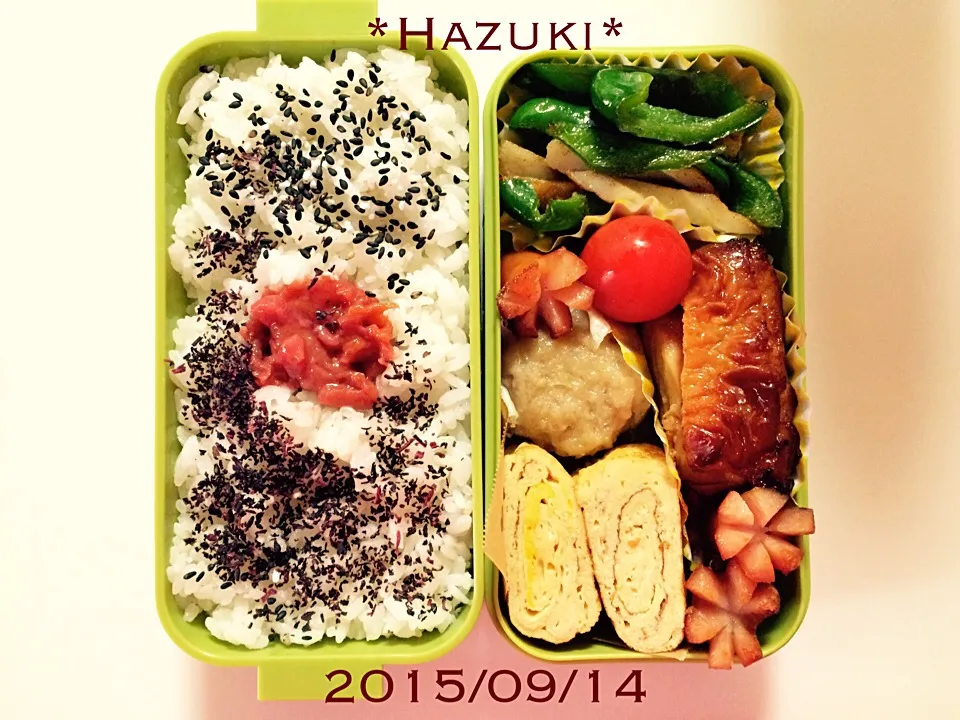 高校生息子弁当|Hazukiさん