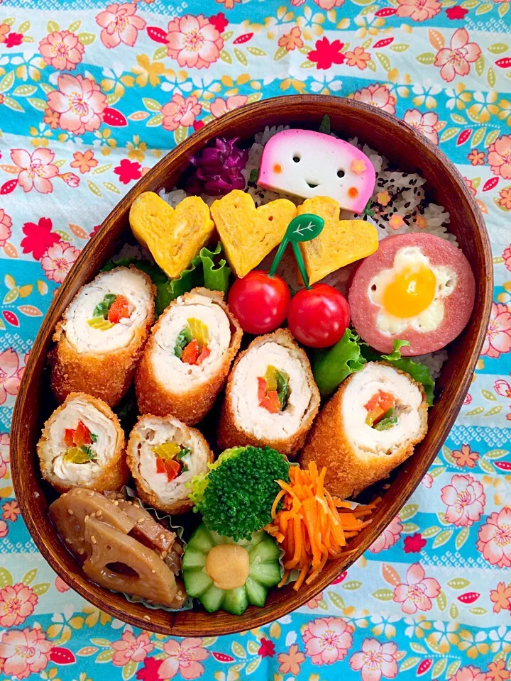 Snapdishの料理写真:今日の息子のお弁当2015/09/14|ミホさん