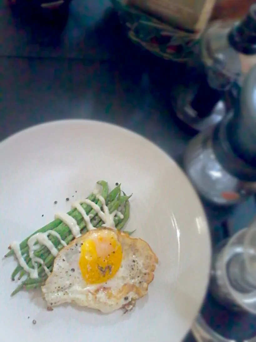 green beans and egg|Anisa Suci Bulan Sariさん