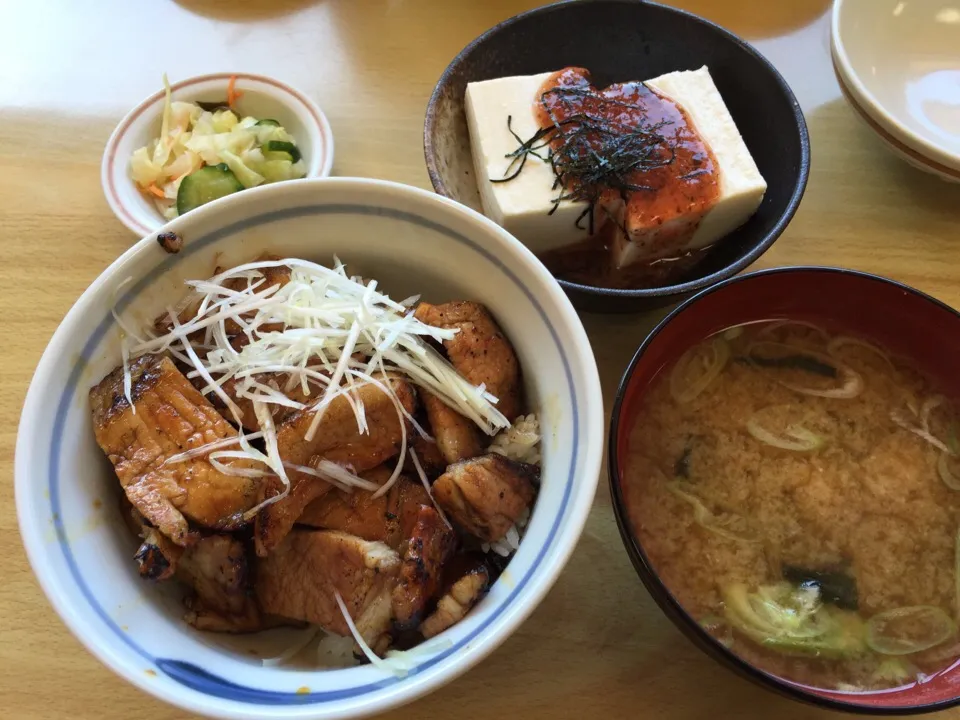 豚丼ご飯少なめセット|to-takeさん