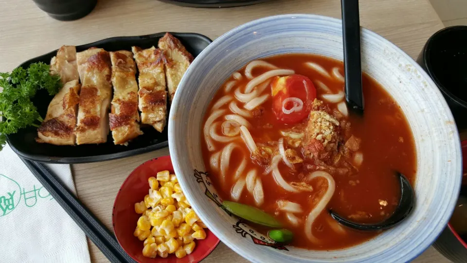 SANUKI UDON 🍅TONATO SOUP🍅|なるさんさん